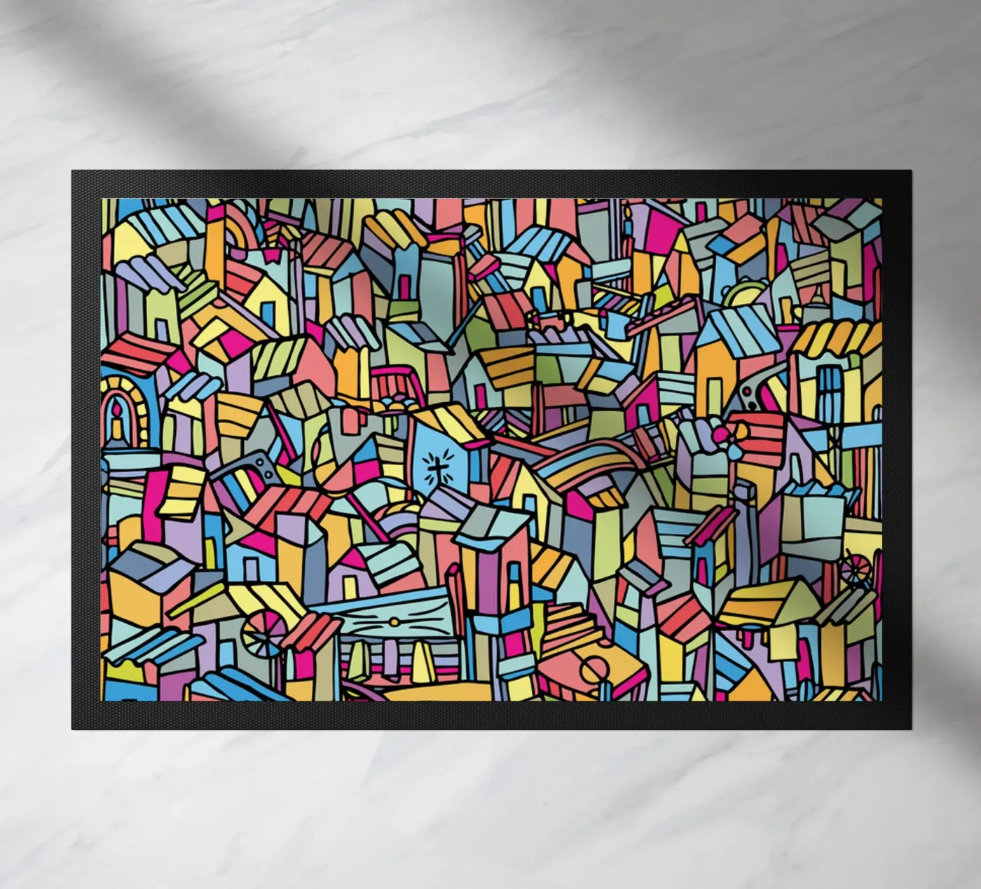 Flat V deurmat van Ninhol