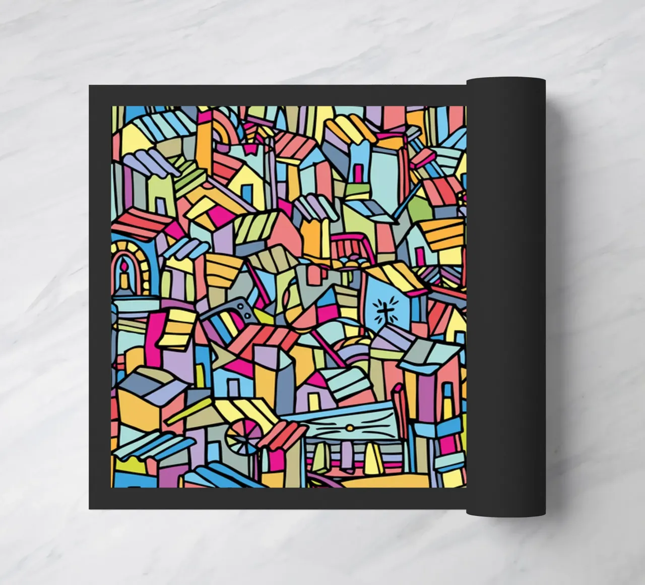 Flat V deurmat van Ninhol