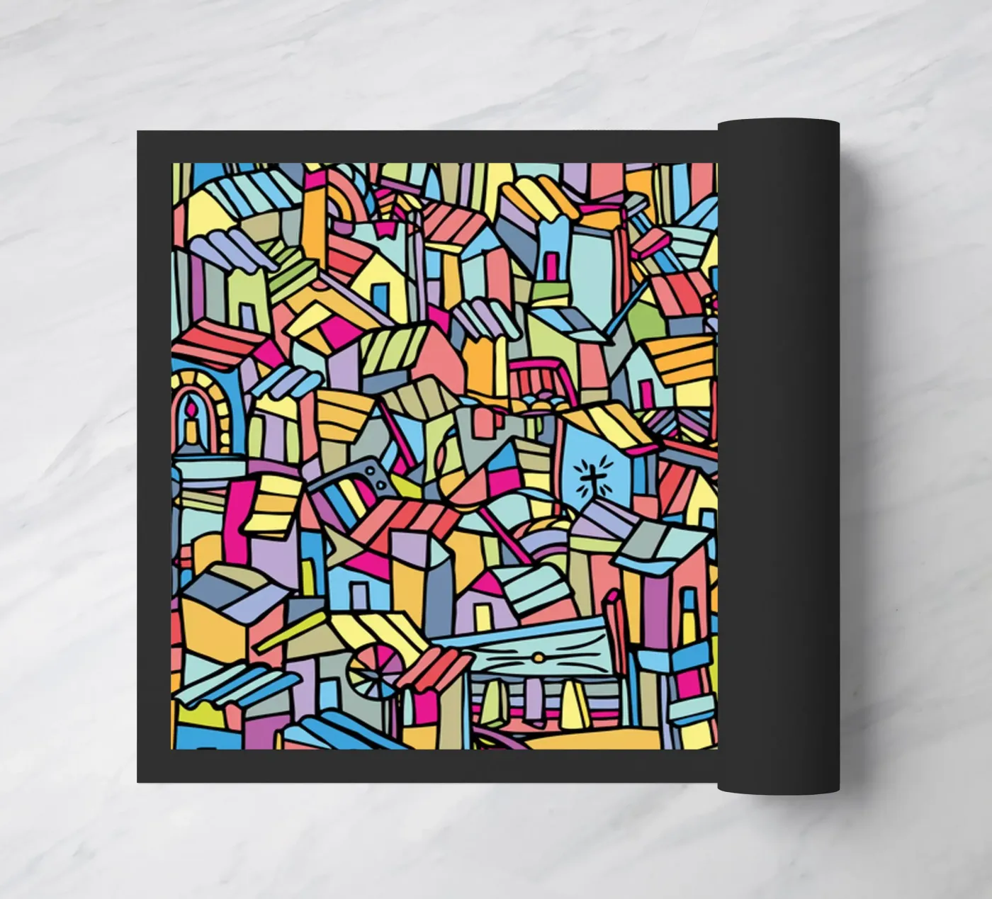 Flat V deurmat van Ninhol