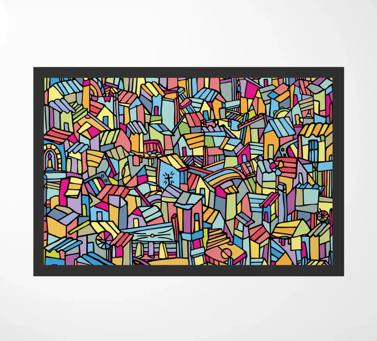 Flat V deurmat van Ninhol