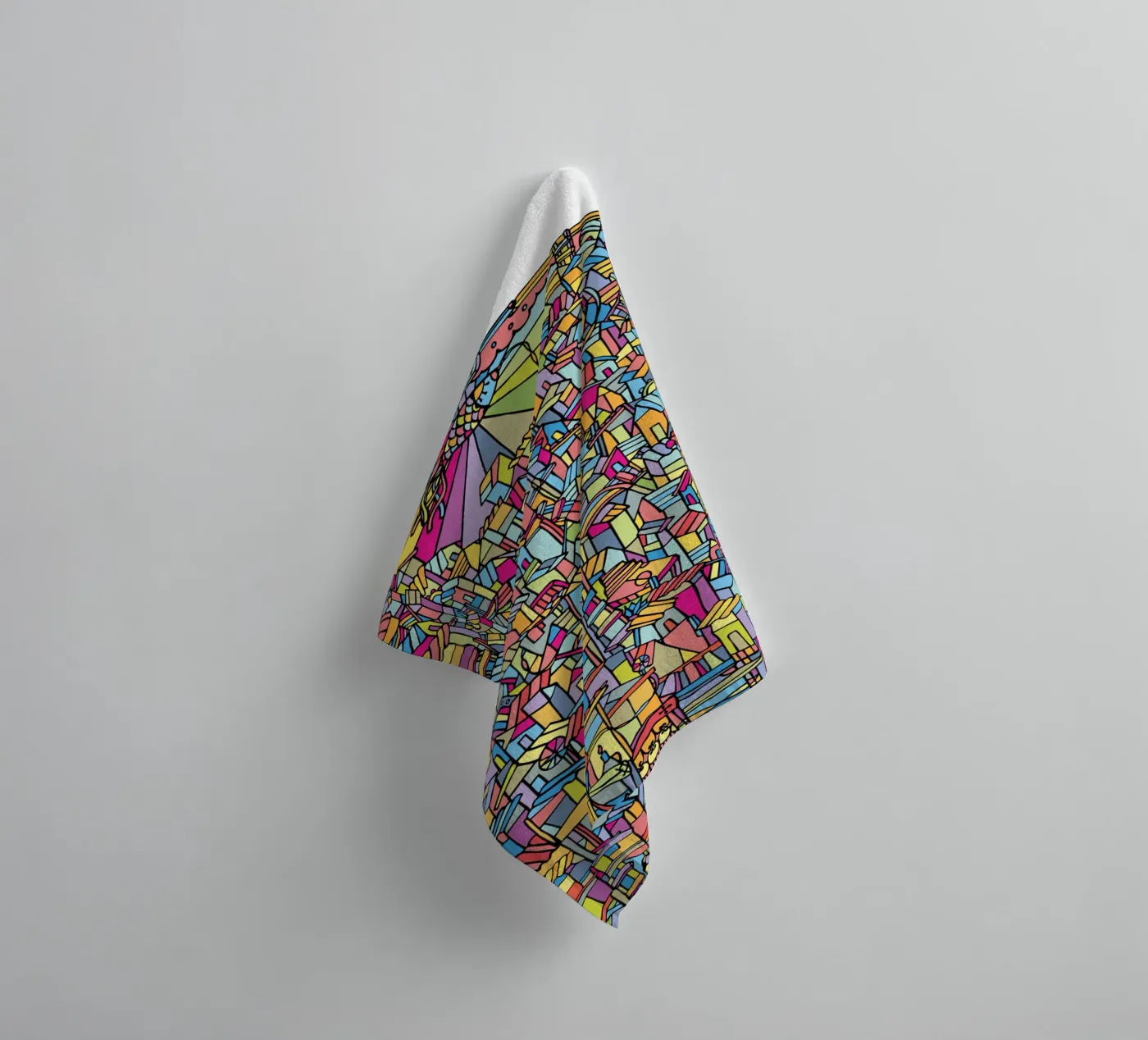 Flat V badhanddoek van Ninhol
