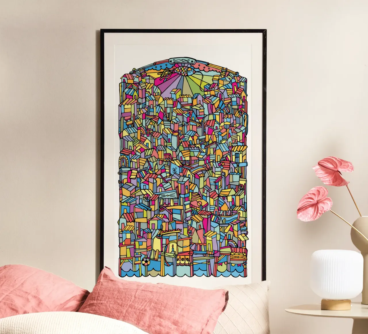 Favela V poster da Ninhol