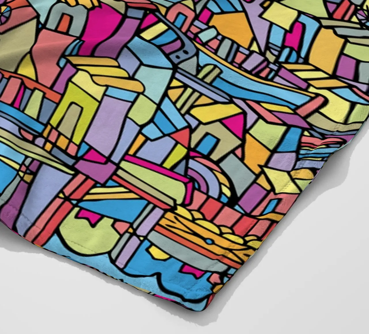 Flat V fleecedeken van Ninhol