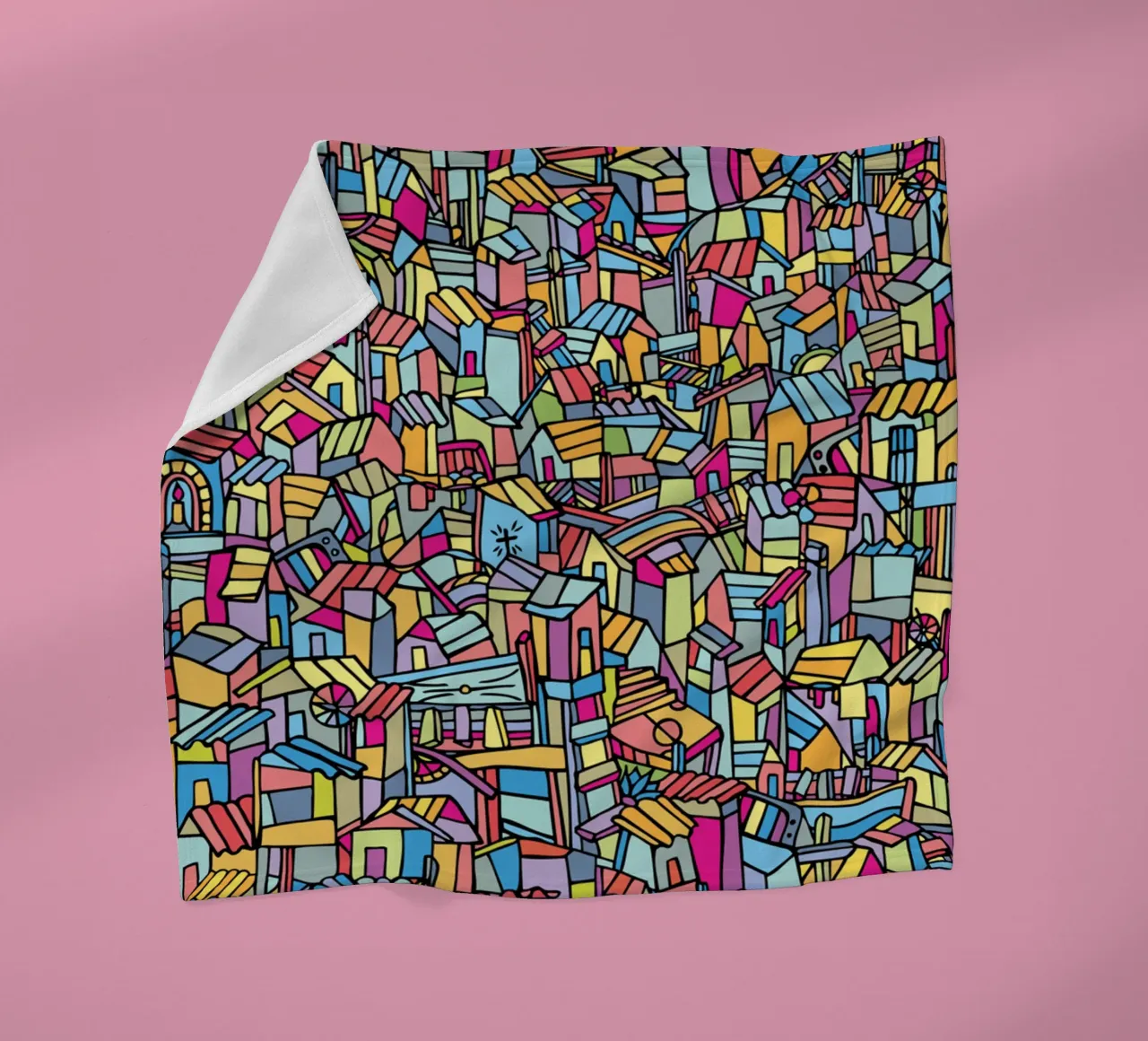 Flat V fleecedeken van Ninhol