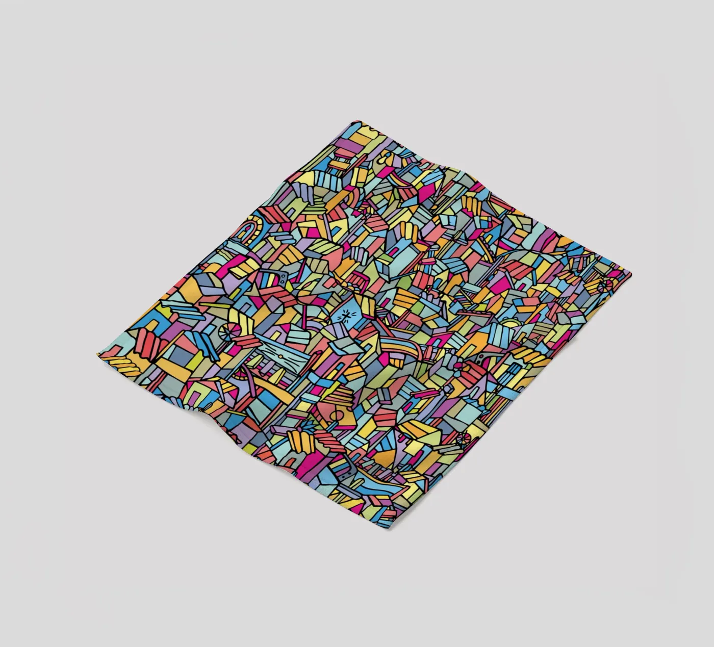 Favela V Fleecedecke von Ninhol