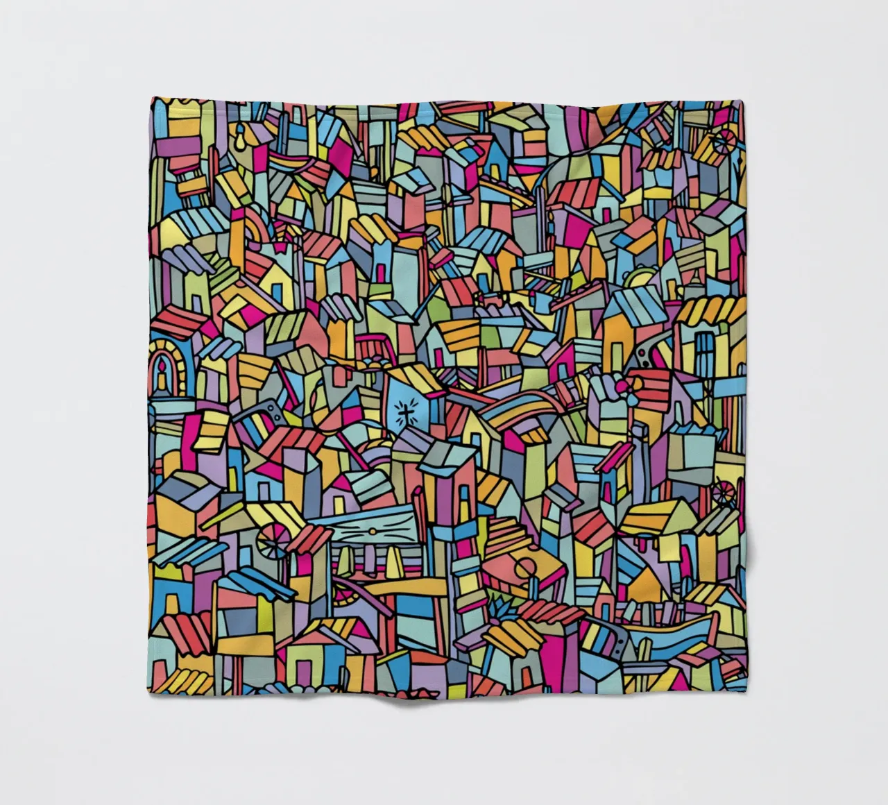 Flat V fleecedeken van Ninhol