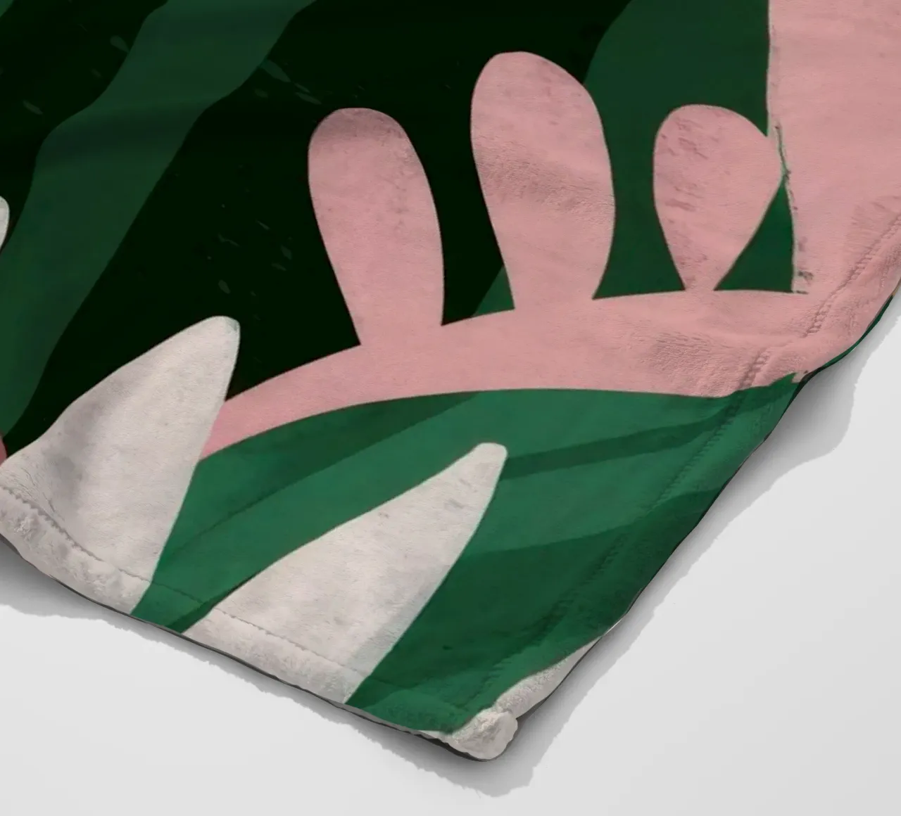 Abstrakte Blattkomposition product.type.blanket-fleece common.byCreator Frosh Pallete