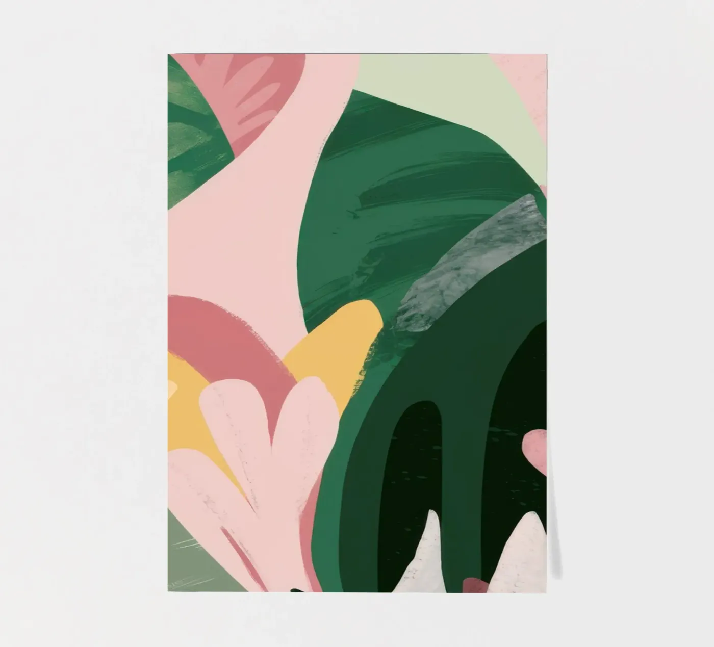 Abstract Leaf Composition sticker sheet by Frosh Pallete