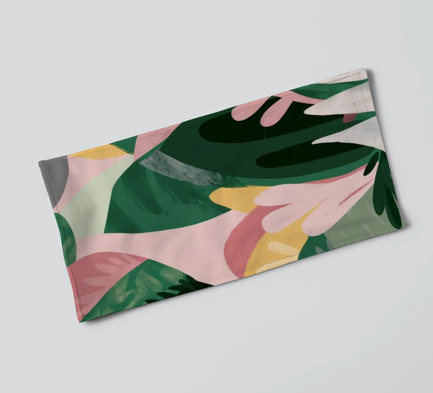 Abstract Leaf Composition towel by Frosh Pallete