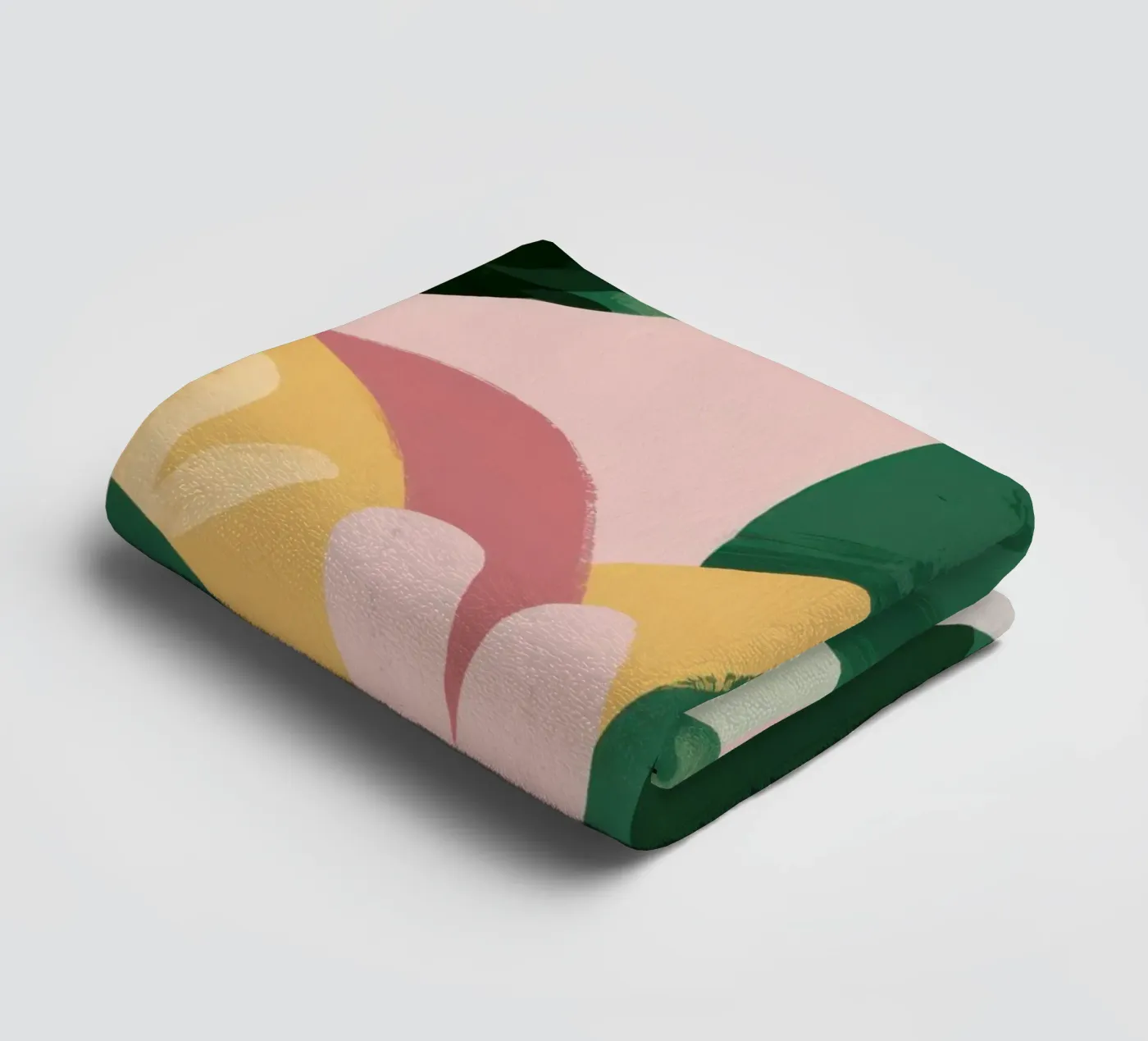 Abstract Leaf Composition towel by Frosh Pallete
