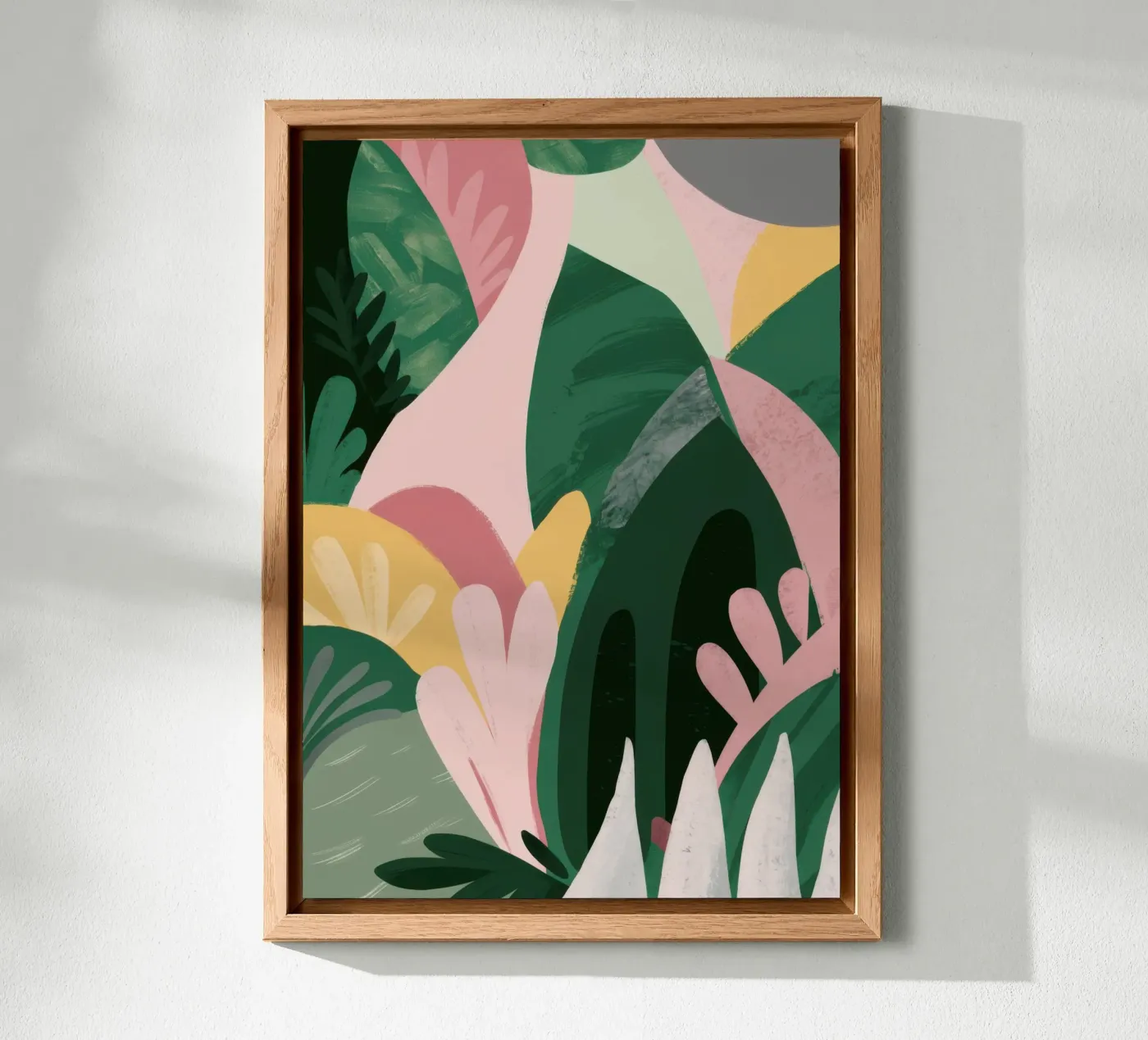 Abstract Leaf Composition forex plate by Frosh Pallete