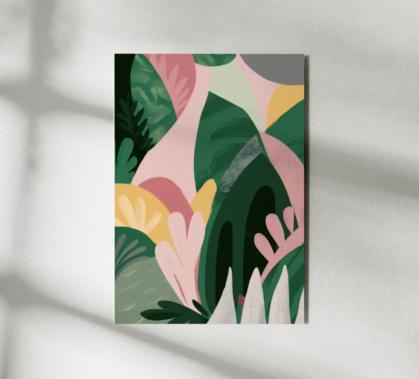 Abstract Leaf Composition forex plate by Frosh Pallete