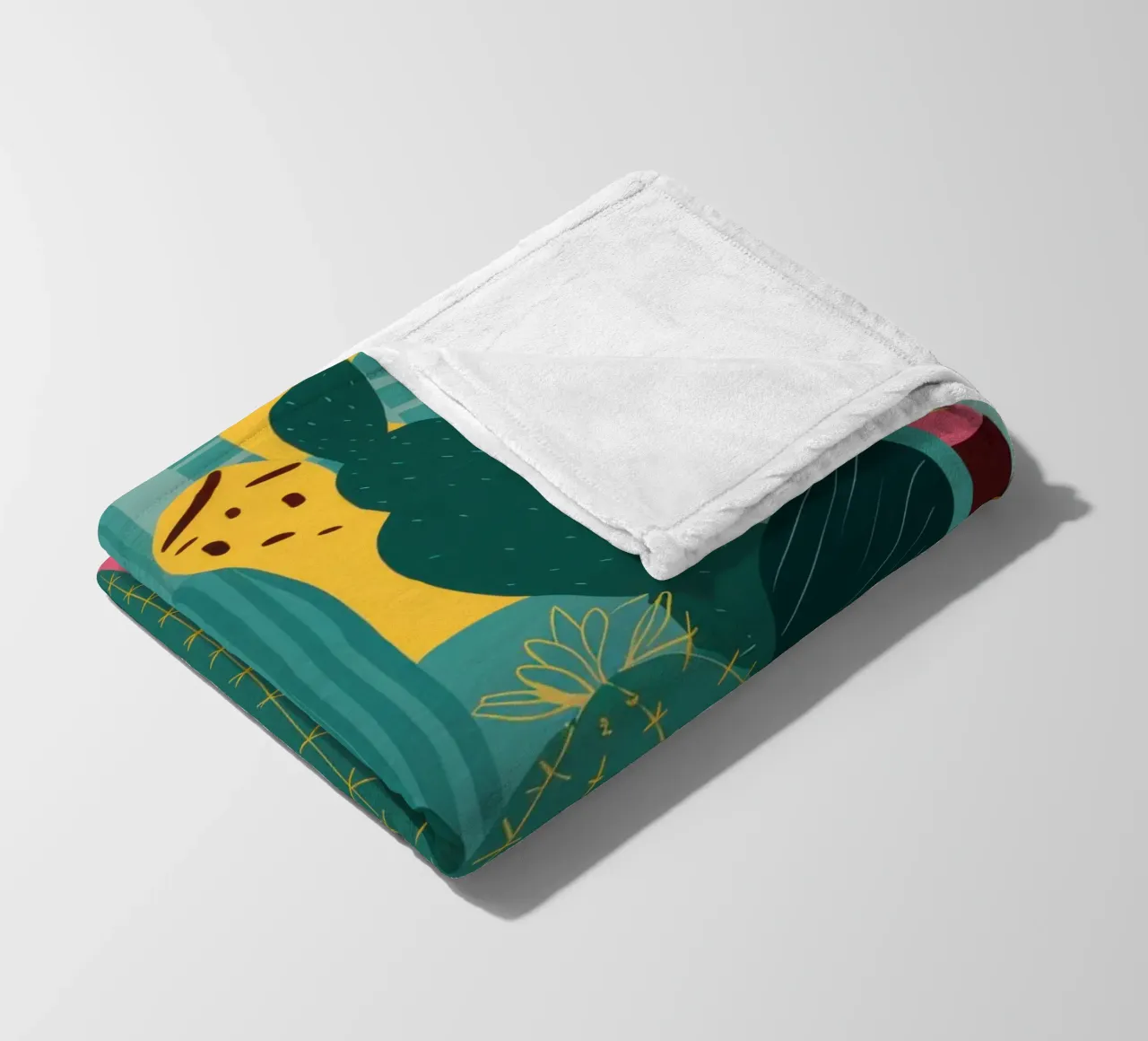 Musa del Canyon in fiore coperta in pile da Bring Haven