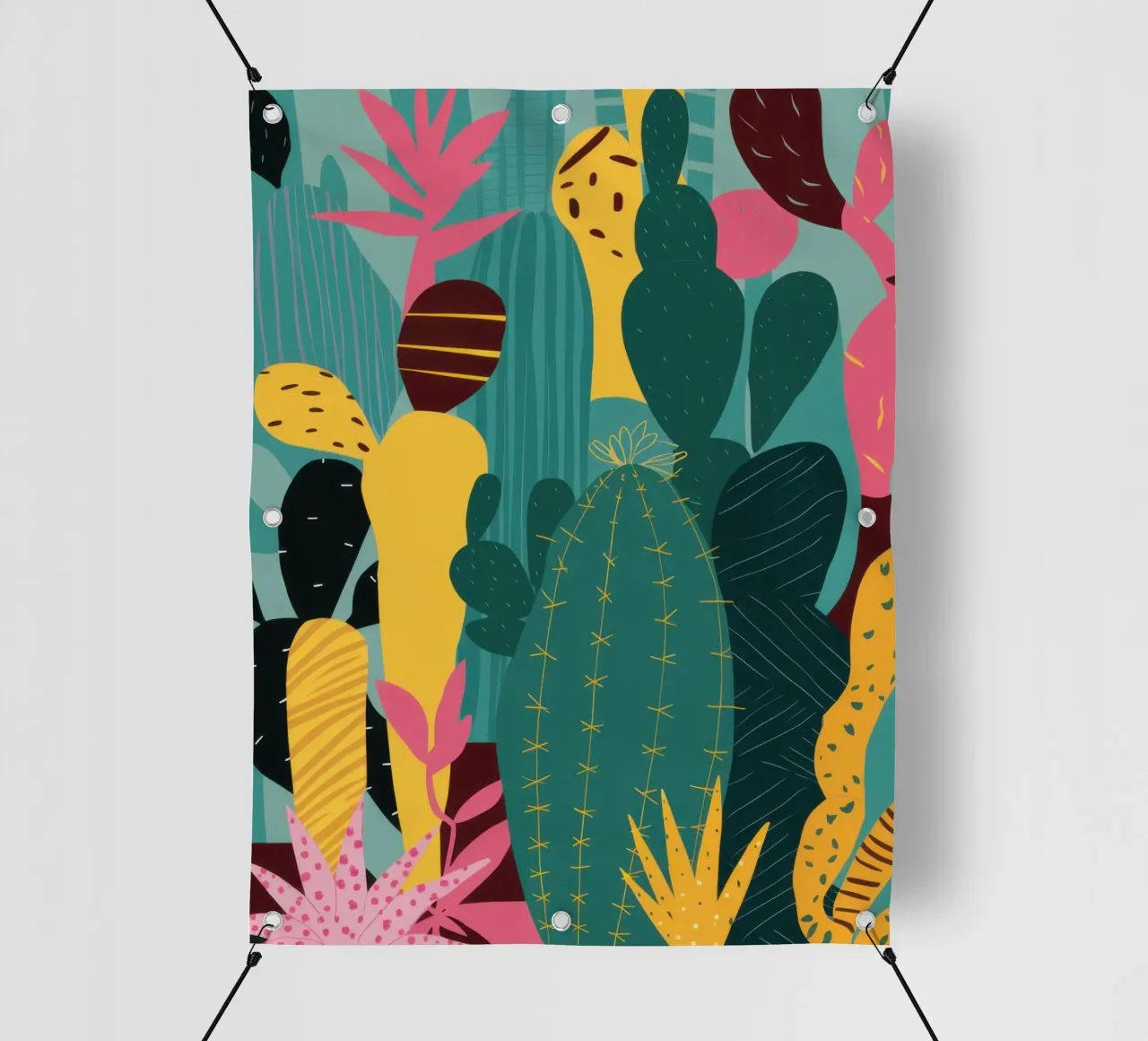 Musa del Canyon in fiore telo in pvc da Bring Haven