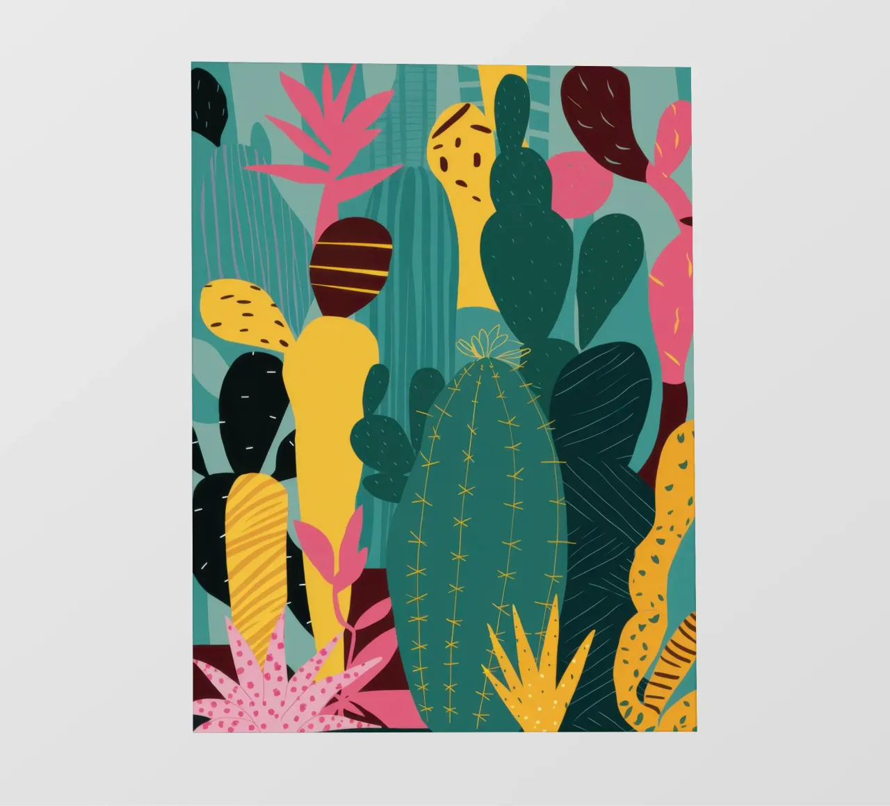 Musa del Canyon in fiore telo in pvc da Bring Haven
