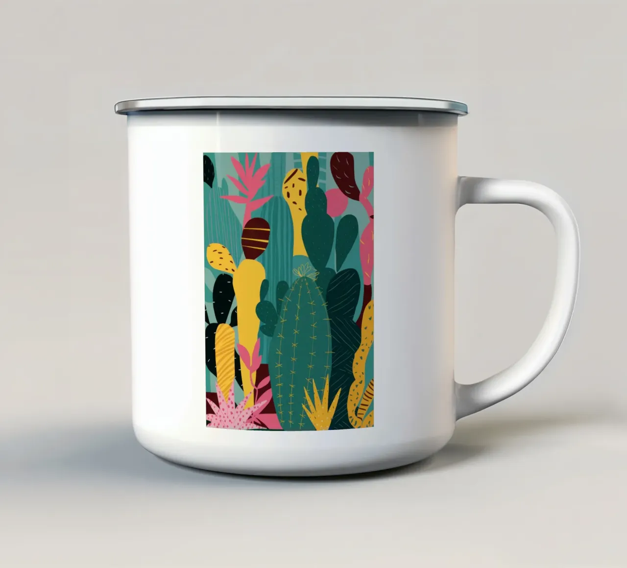 Musa del Canyon in fiore tazza in smalto da Bring Haven