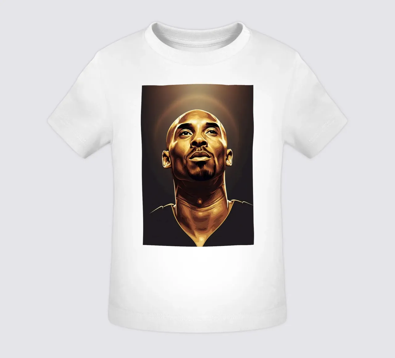 Kobe Bryant portrait (6) maglietta neonato da Lembayung art