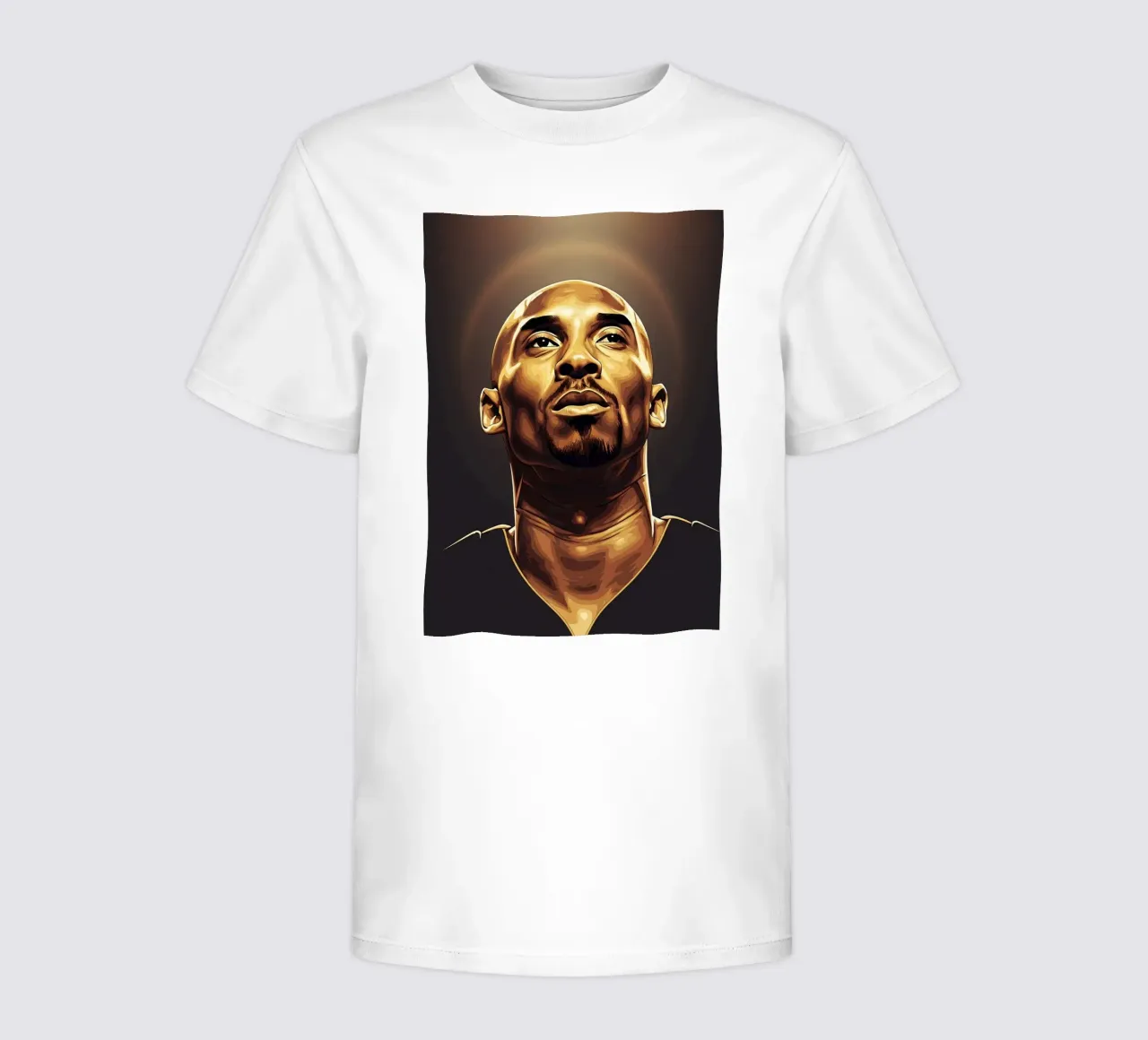 Kobe Bryant portrait (6) kids t-shirt by Lembayung art