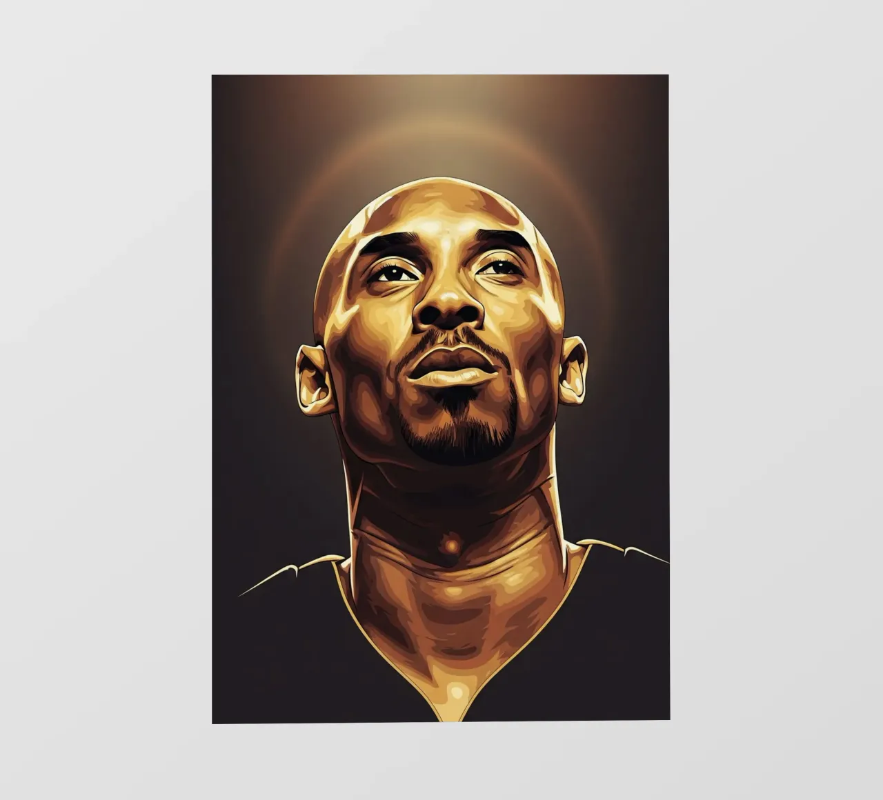 Kobe Bryant portrait (6) photo wallpaper by Lembayung art