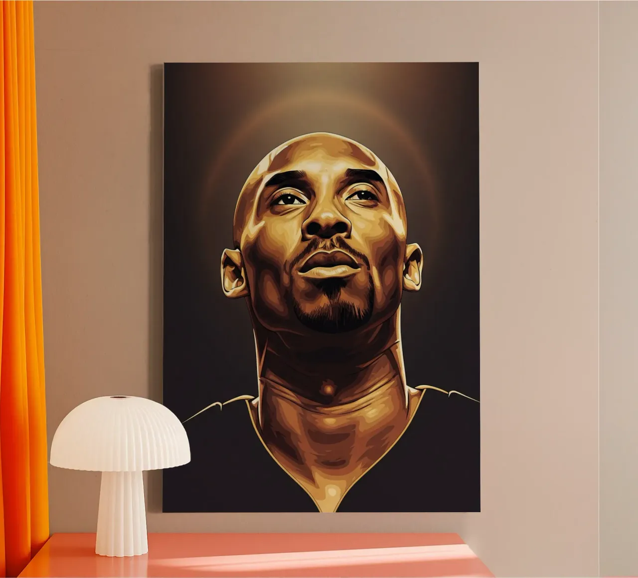 Kobe Bryant portrait (6) tela da Lembayung art