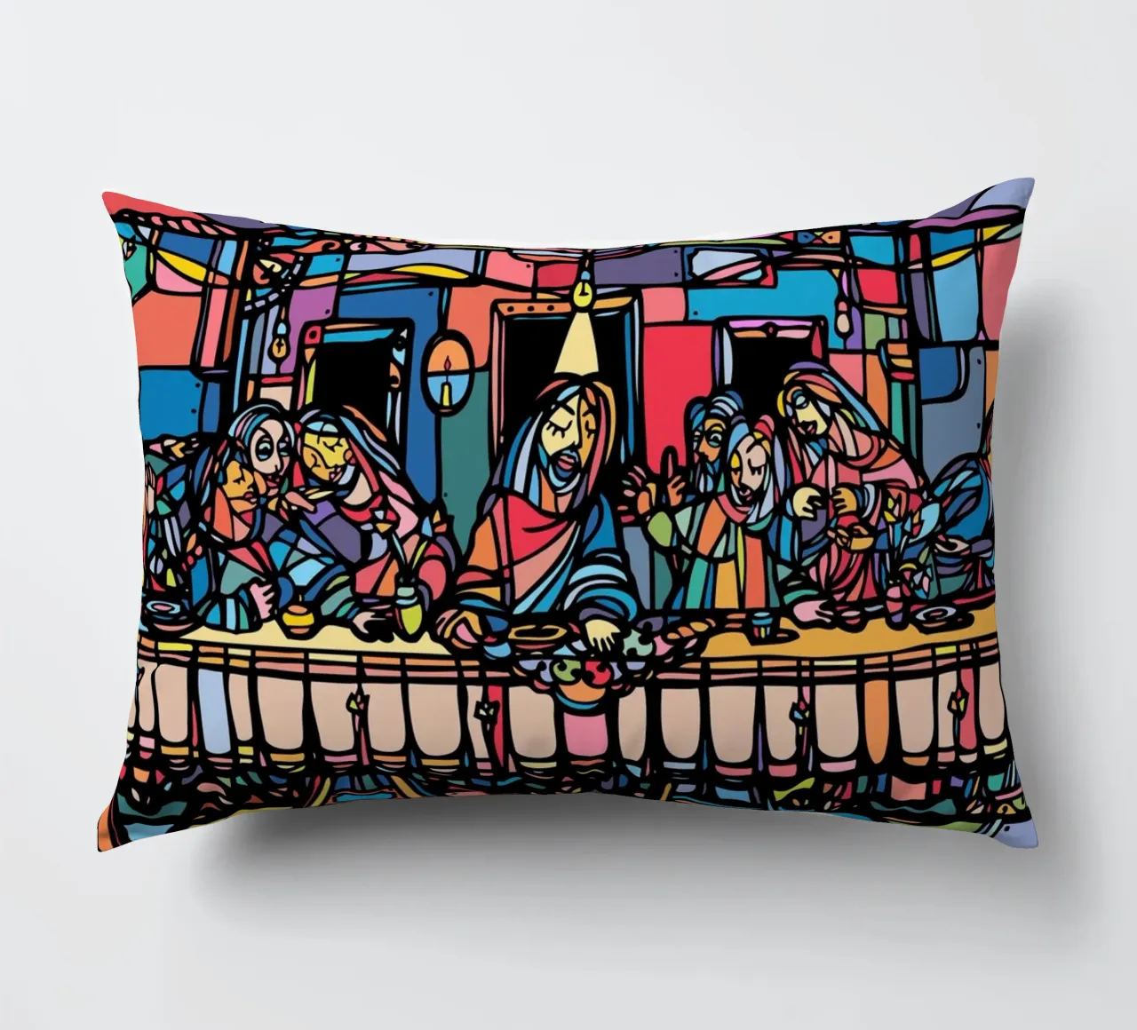 The Last Supper cuscino da Ninhol