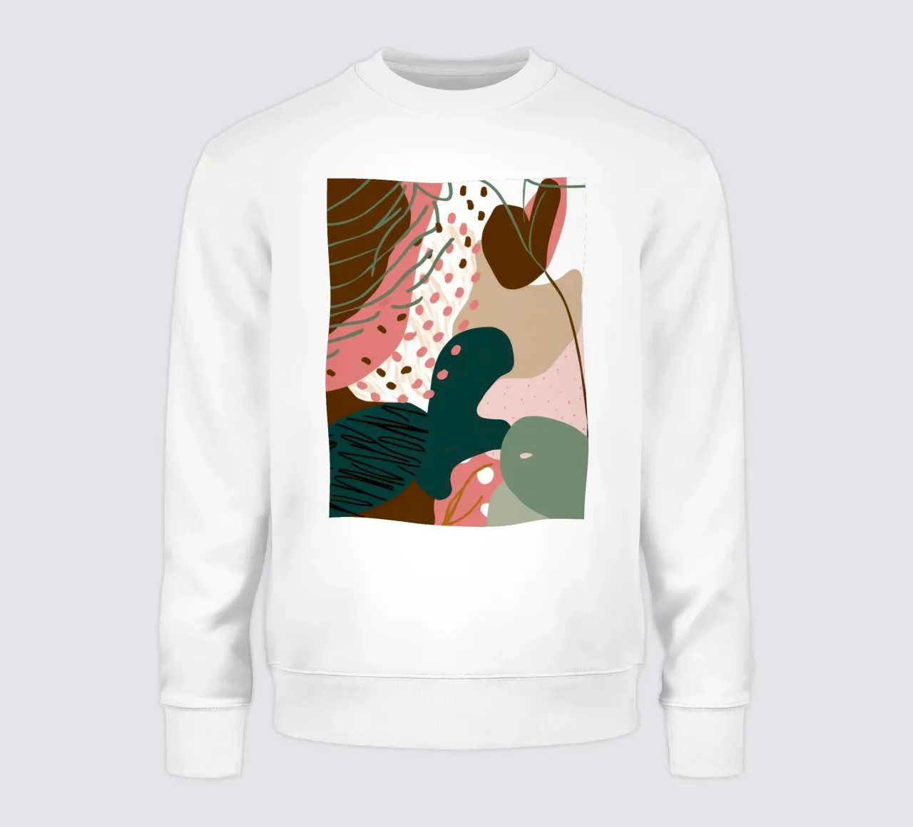 Organic Earth Tones sweatshirt by Bring Haven