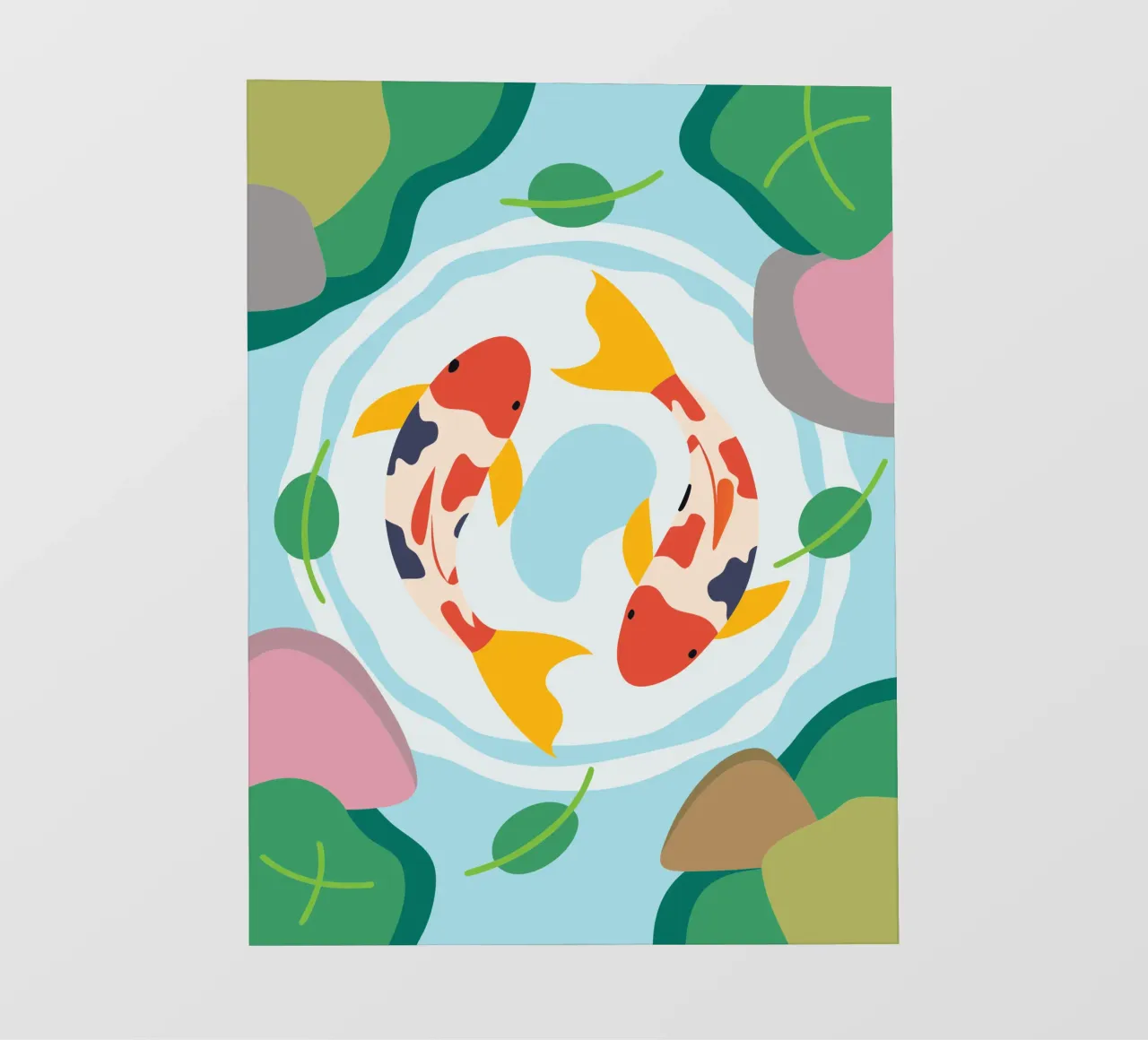 Koi Fish pellicola backlit da CUTE ANIMALS
