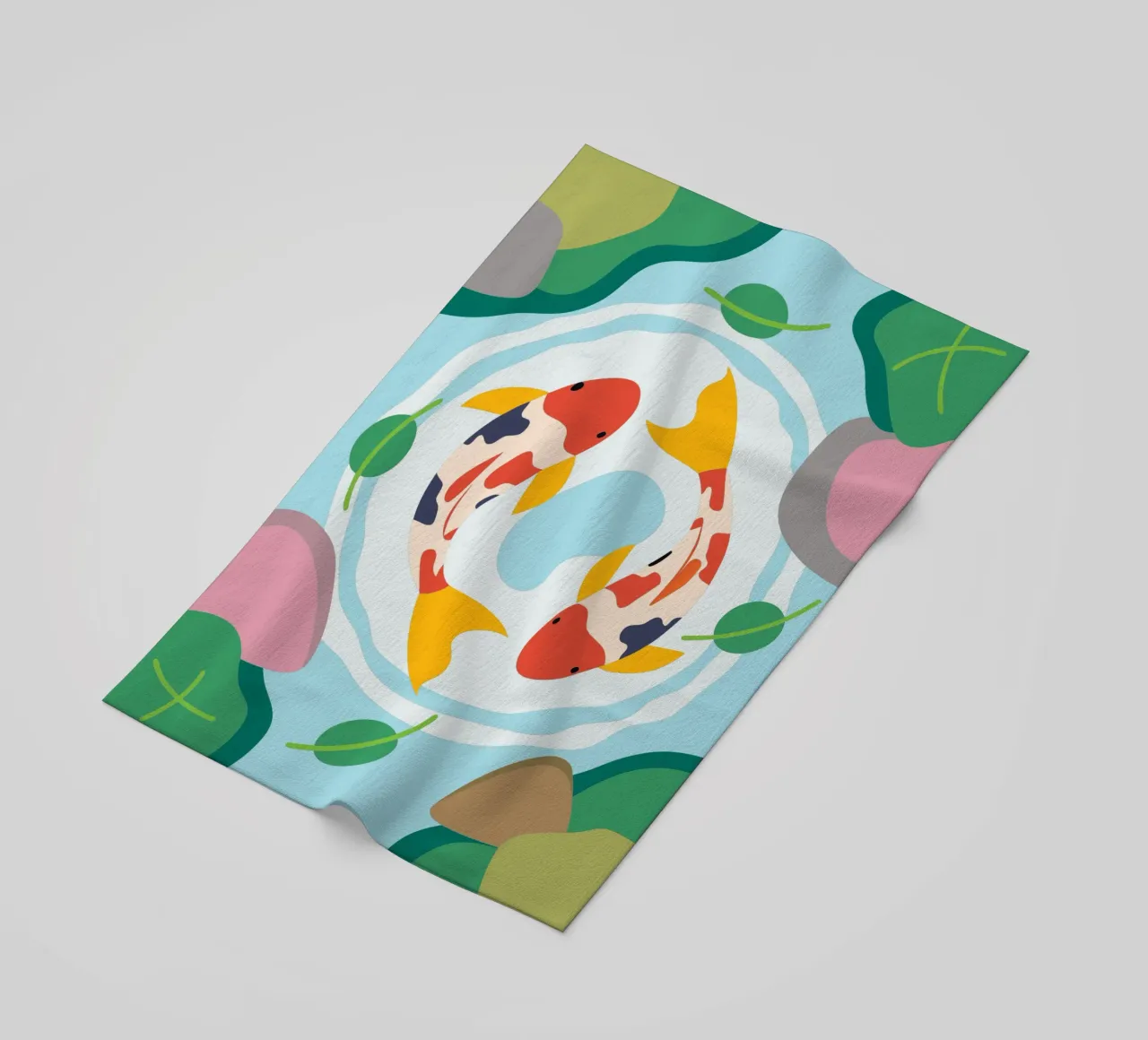 Koi Fish telo mare da CUTE ANIMALS
