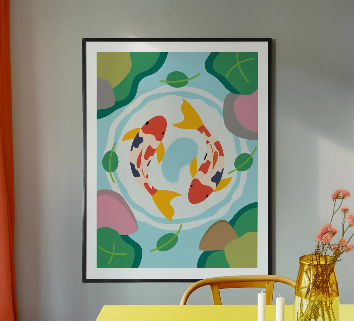 Koi Fish poster da CUTE ANIMALS