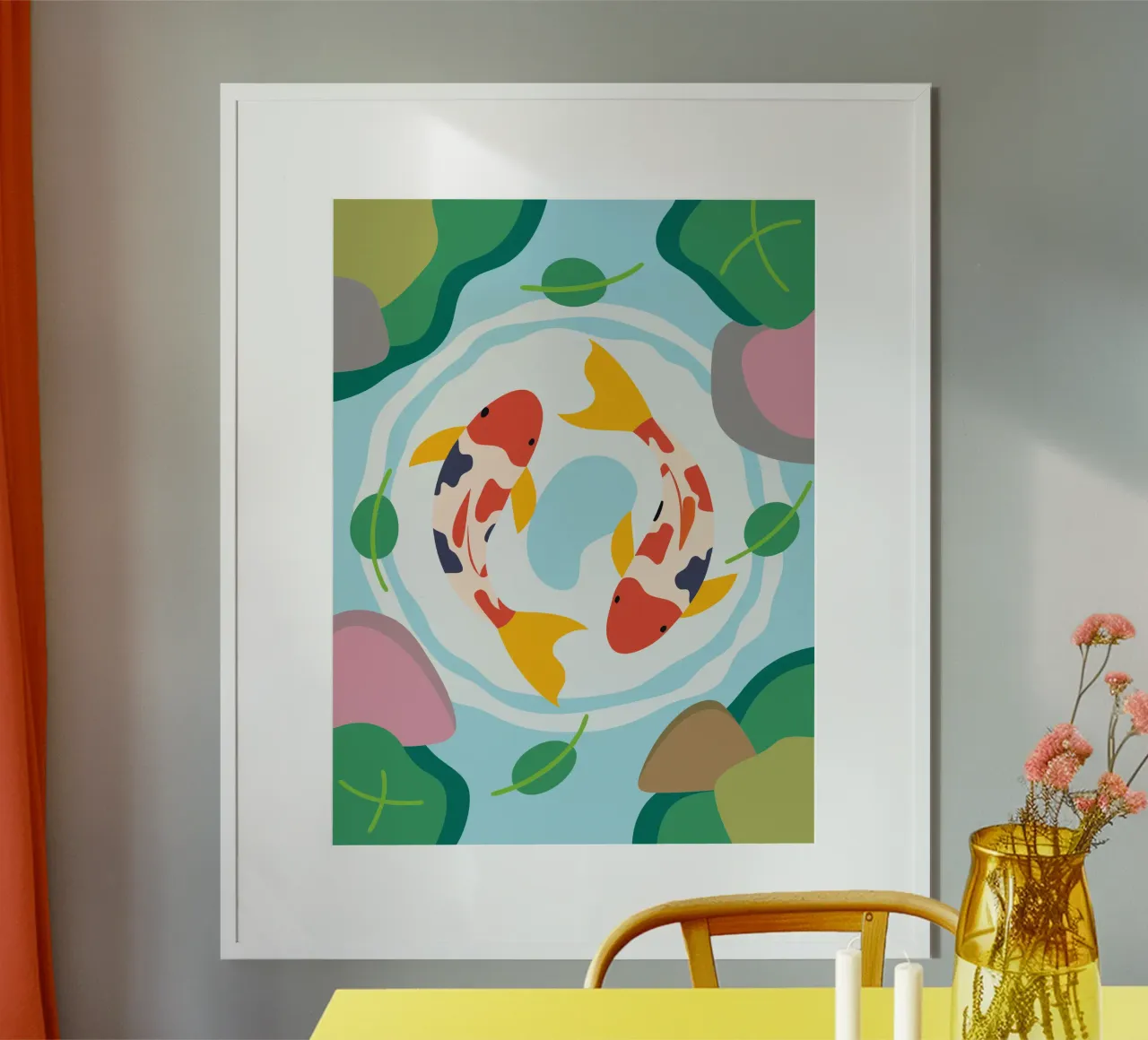 Koi Fish poster da CUTE ANIMALS