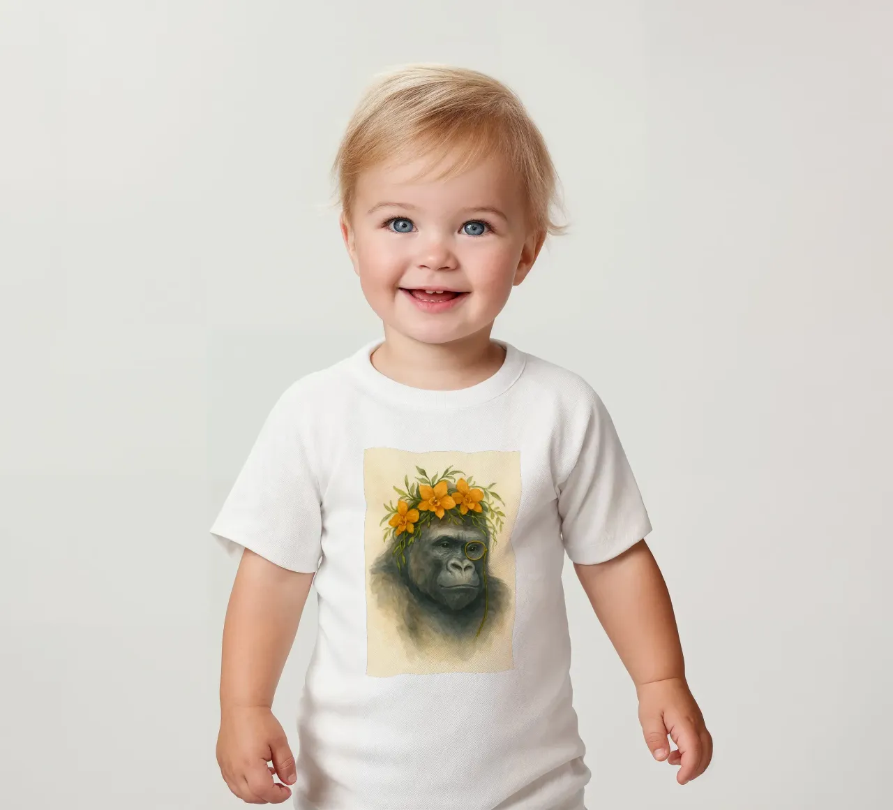 Lo studioso gentile maglietta neonato da Graceful Desine