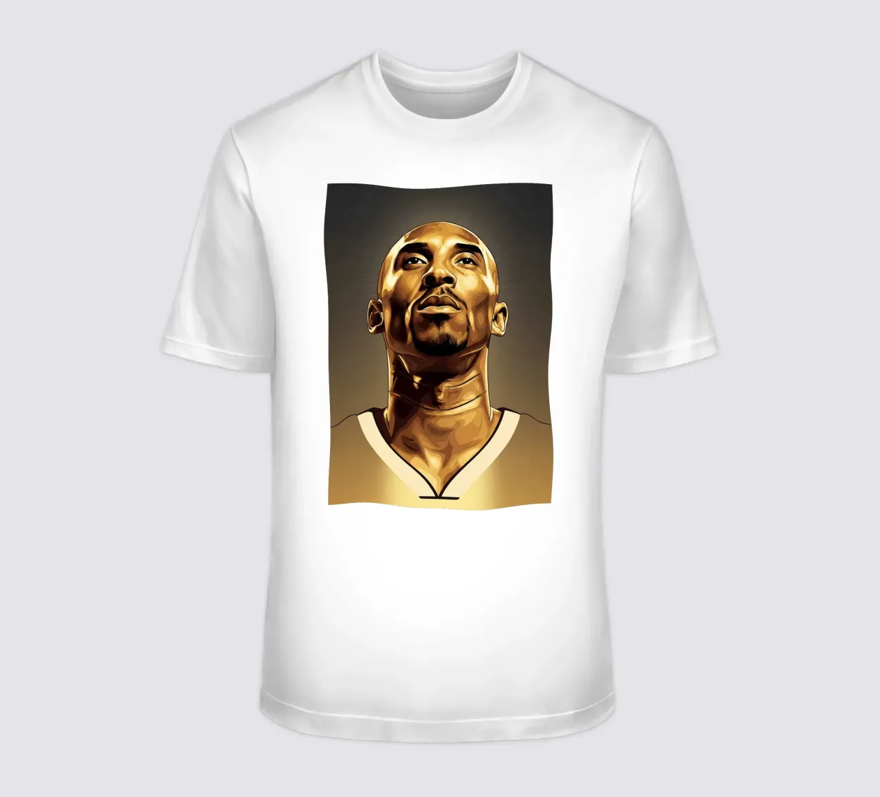Kobe Bryant portrait (7) t-shirt da Lembayung art