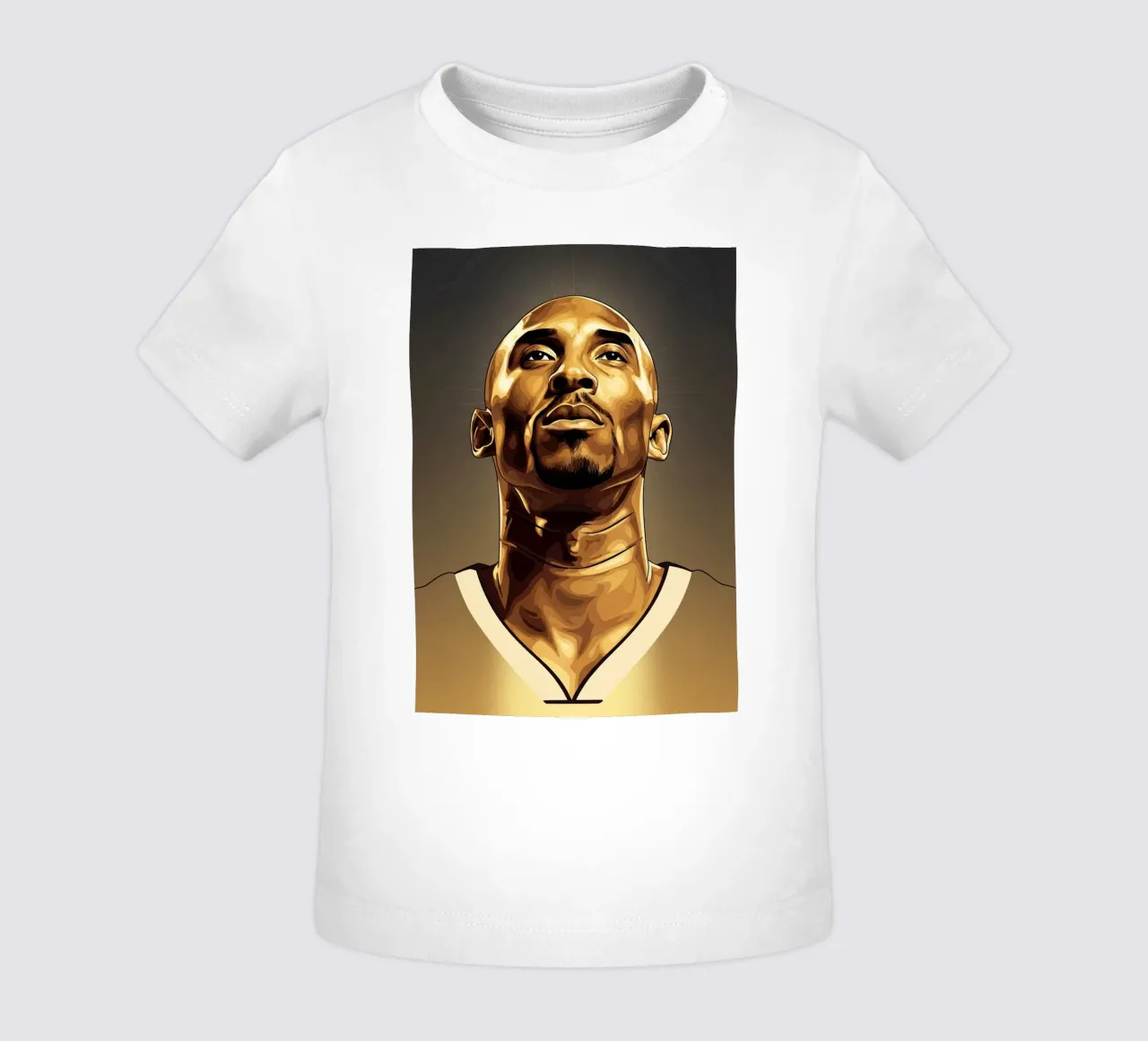 Kobe Bryant portrait (7) maglietta neonato da Lembayung art
