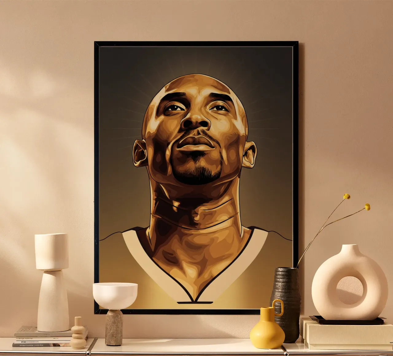 Kobe Bryant portrait (7) carta hahnemühle da Lembayung art