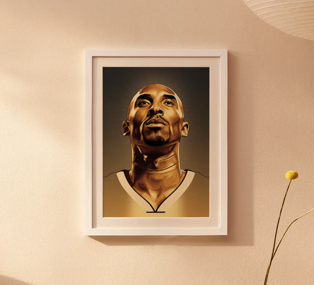 Kobe Bryant portrait (7) carta hahnemühle da Lembayung art