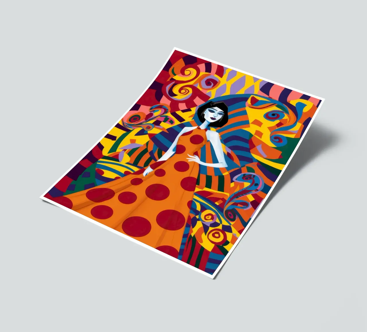 Fantasia in PolkaDot sticker sheet by Prism Ritual