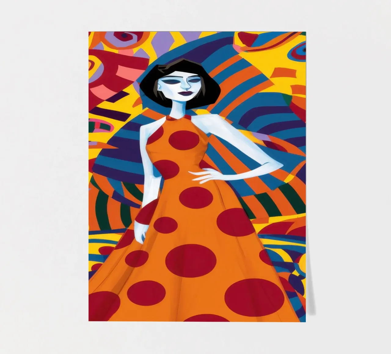 Fantasia in PolkaDot sticker sheet by Prism Ritual