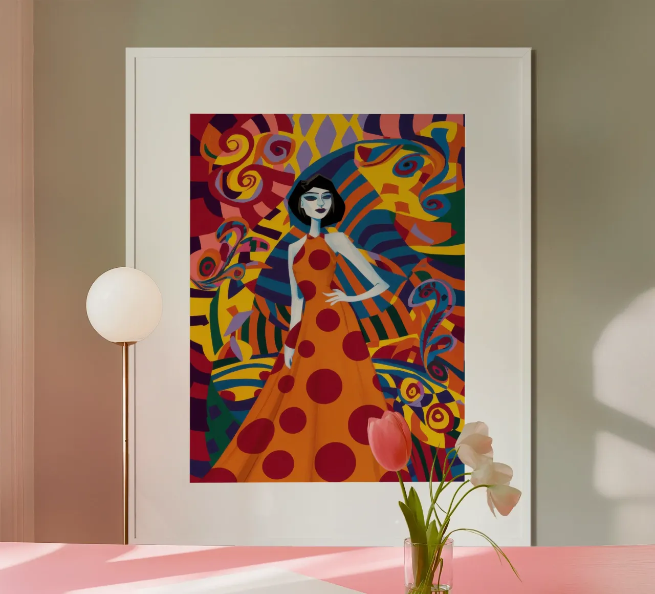 Fantasia in PolkaDot poster by Prism Ritual