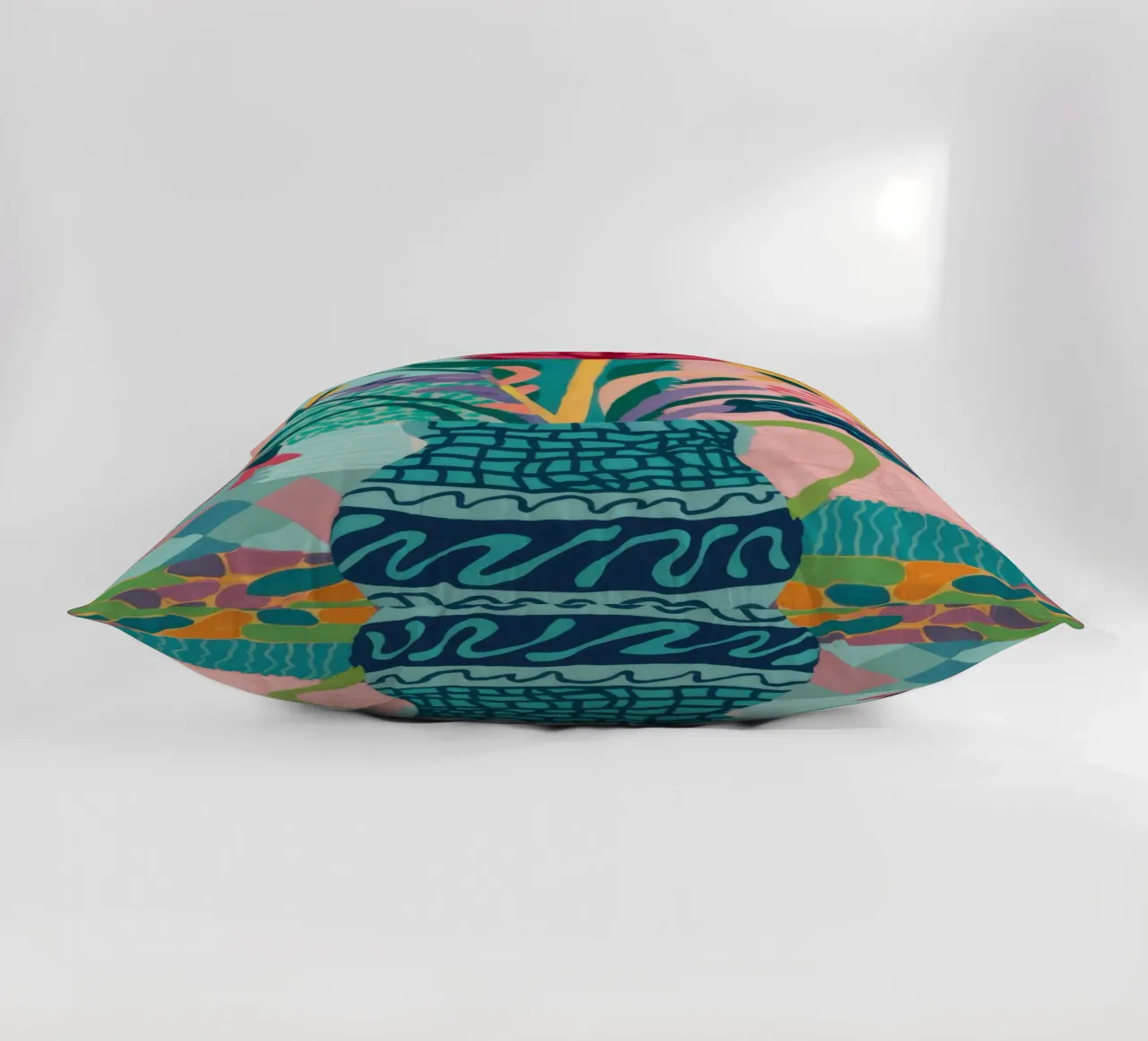 Bouquet di vasi intricati cuscino da Frosh Pallete