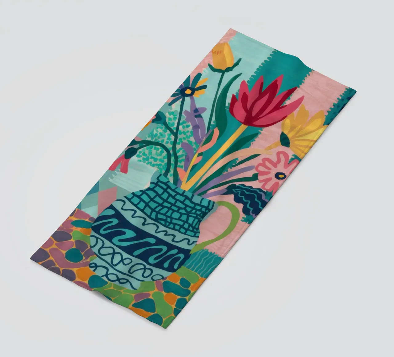 Bouquet di vasi intricati telo mare da Frosh Pallete