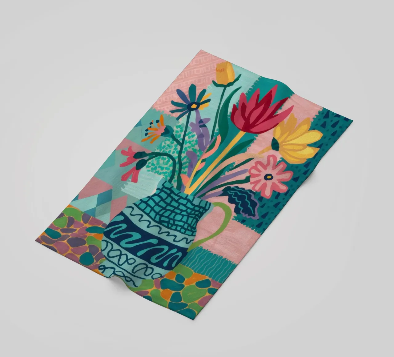 Bouquet di vasi intricati telo mare da Frosh Pallete