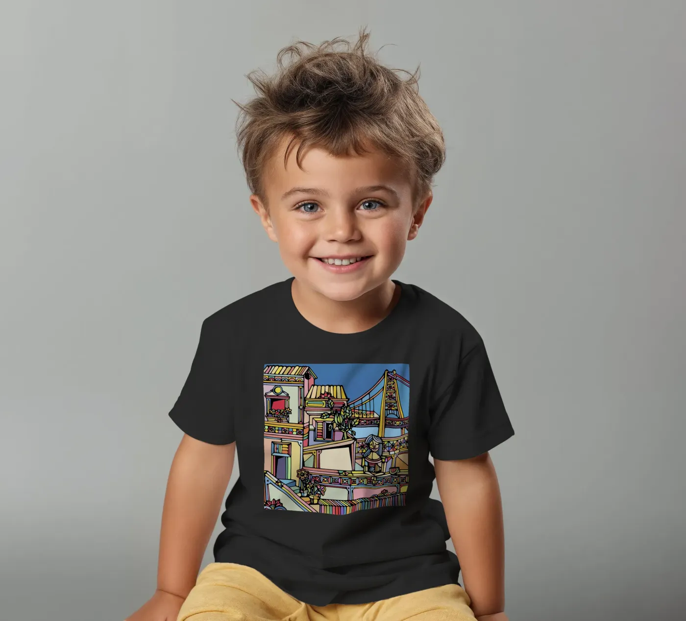 Cotidiano t-shirt bambini da Ninhol