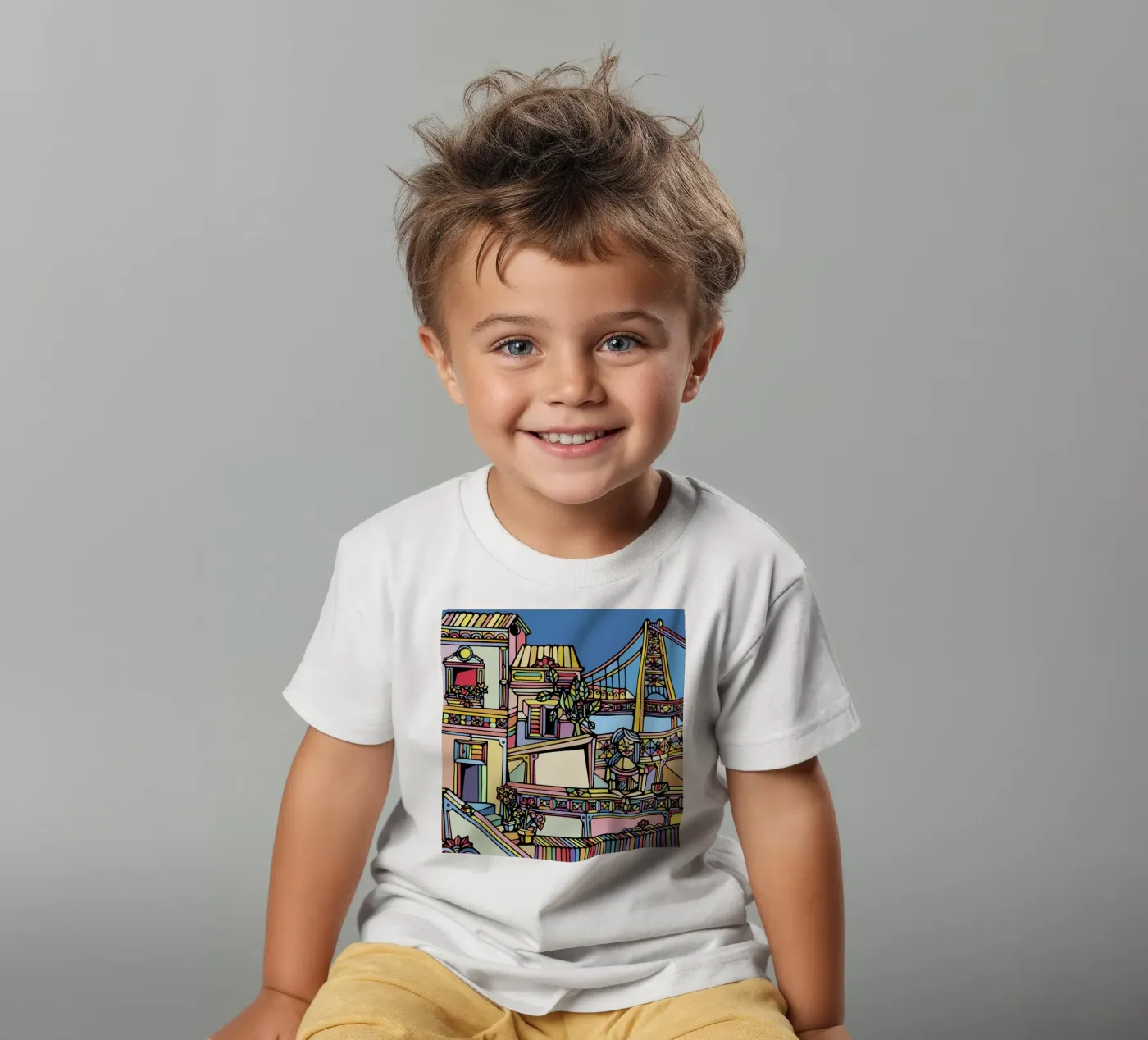 Cotidiano t-shirt bambini da Ninhol