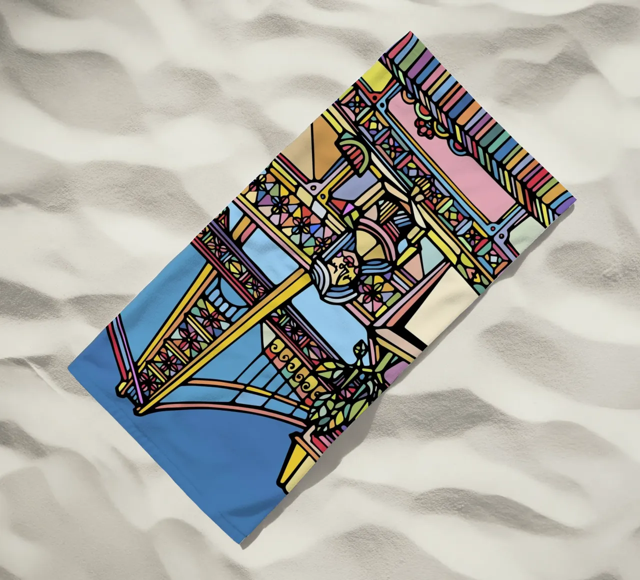 Cotidiano telo mare da Ninhol