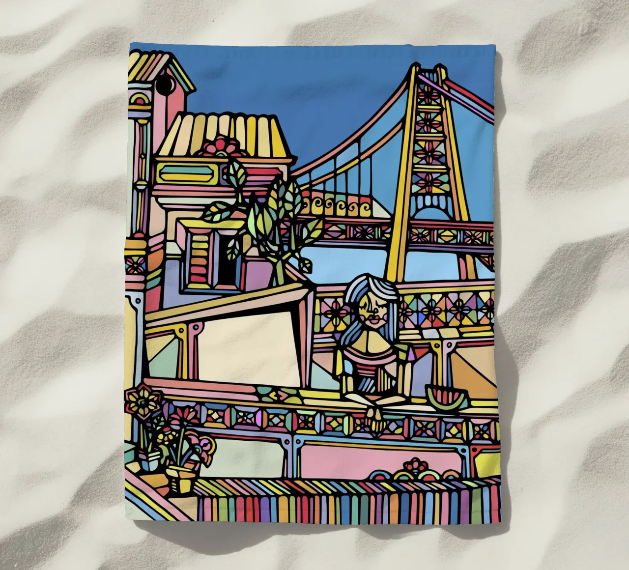 Cotidiano telo mare da Ninhol