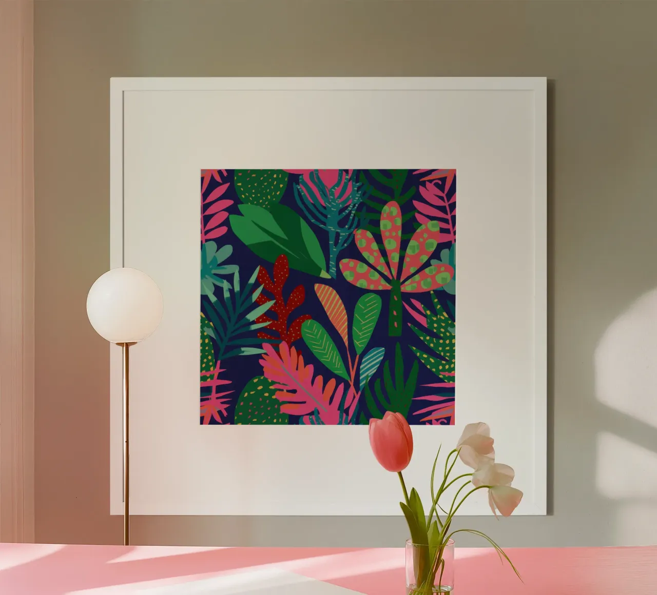 Jungla de medianoche Lush poster de Bring Haven