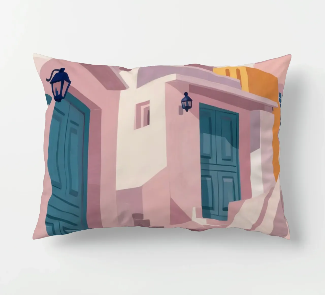 Santorini Cat Path cuscino da Veil Maya