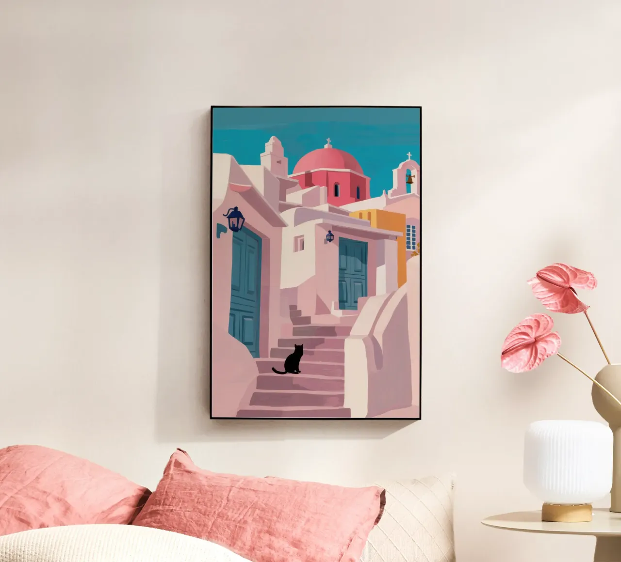 Santorini Cat Path plexiglass da Veil Maya