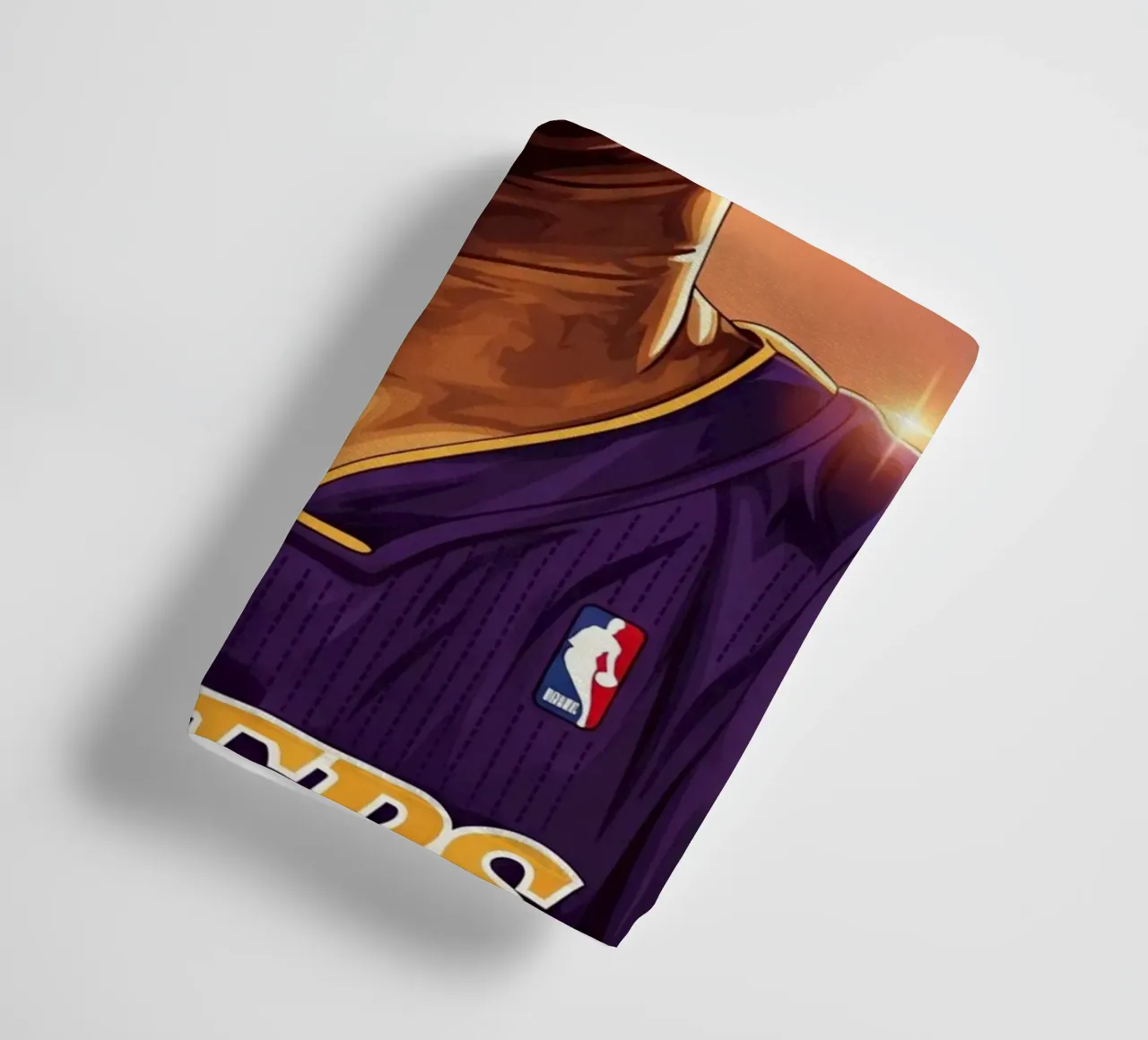 Kobe Bryant portrait (8) asciugamano da bagno da Lembayung art