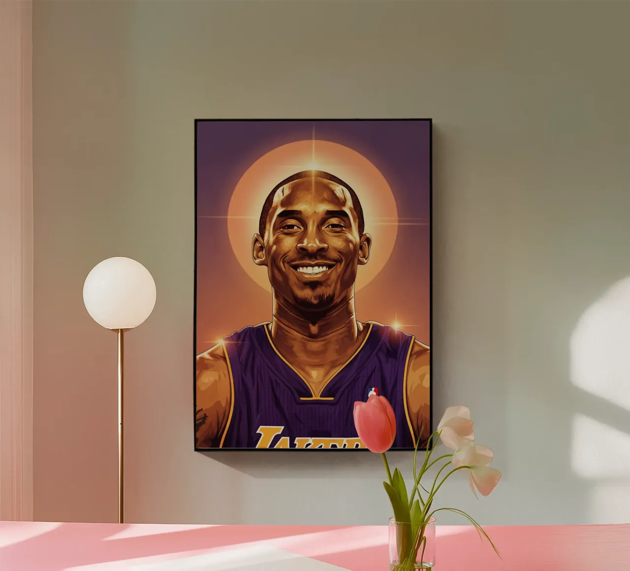 Kobe Bryant portrait (8) plexiglass da Lembayung art